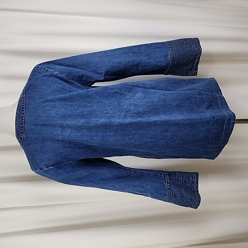 Free People Dreaming of Denim Tunic Hendrix Blue Size M - Picture 2 of 15